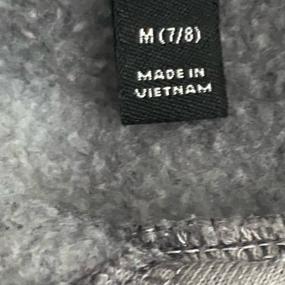 ART CLASS Girls Gray Cropped Tie Dye Hoodie Fleece Sweatshirt - Picture 4 of 5